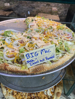 the big mac pizza